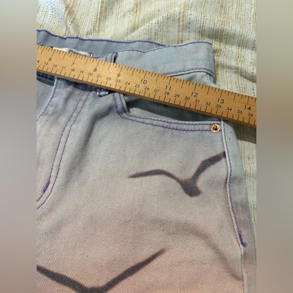 BDG Urban Outfitters cowboy sunset jeans size 25 birds ombré - Picture 15 of 16